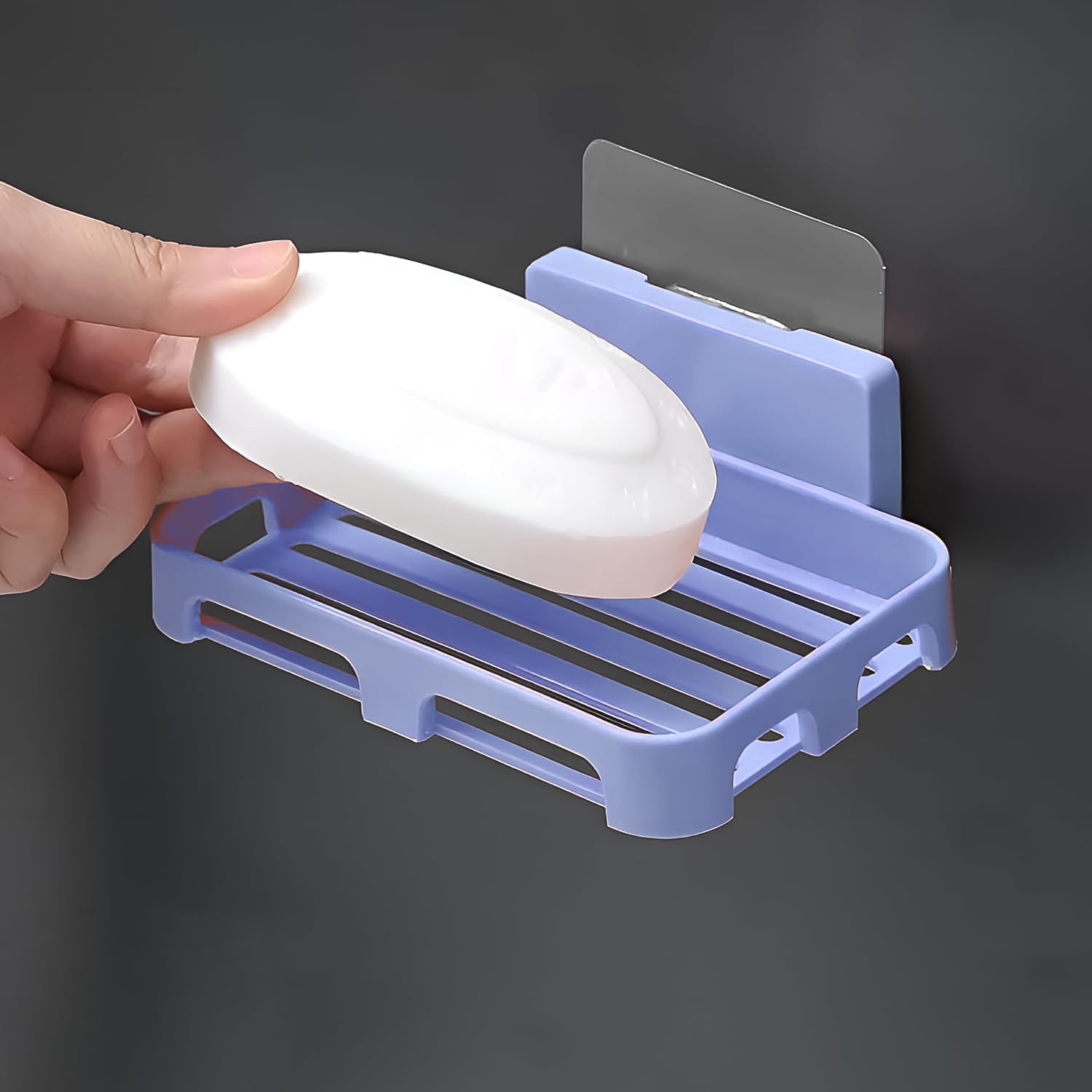 Bathroom & Kitchen Soap Holder: Self-Adhesive ,Sabudani (Plastic Box) Bathroom & Kitchen Soap Holder: Self-Adhesive ,Sabudani (Plastic Box)